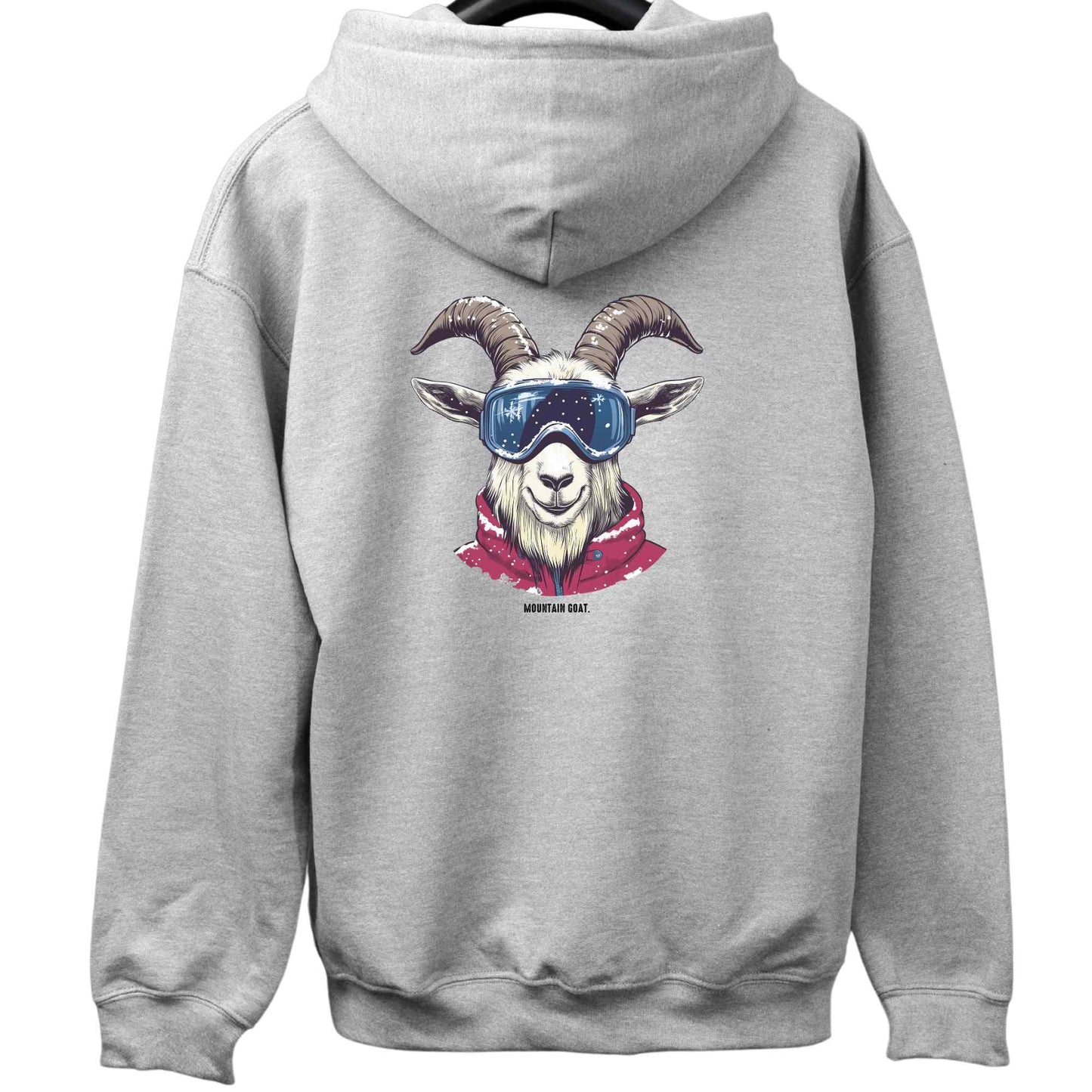 Ski Goat Back-Print Hoodie