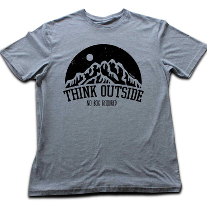 Thinkg Outside, No Box Required T-shirt