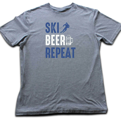 Ski, Beer, Repeat T-shirt