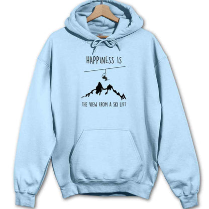 The View From The Ski Lift Hoodie