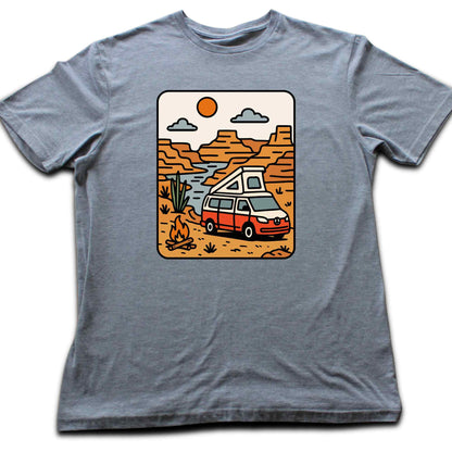 Cartoon Van Canyon T-shirt