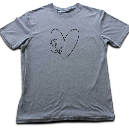 Heart Flower T-shirt