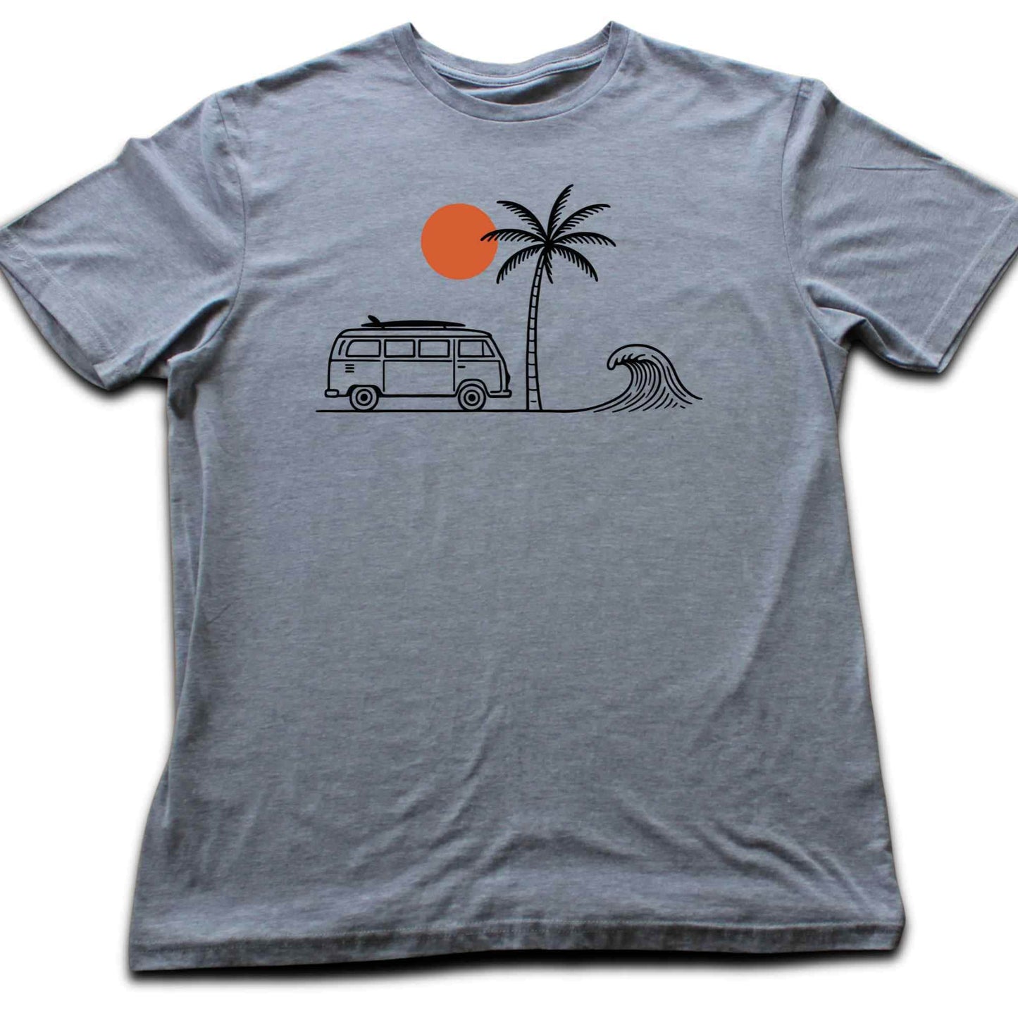 Surf Van And Wave T-shirt