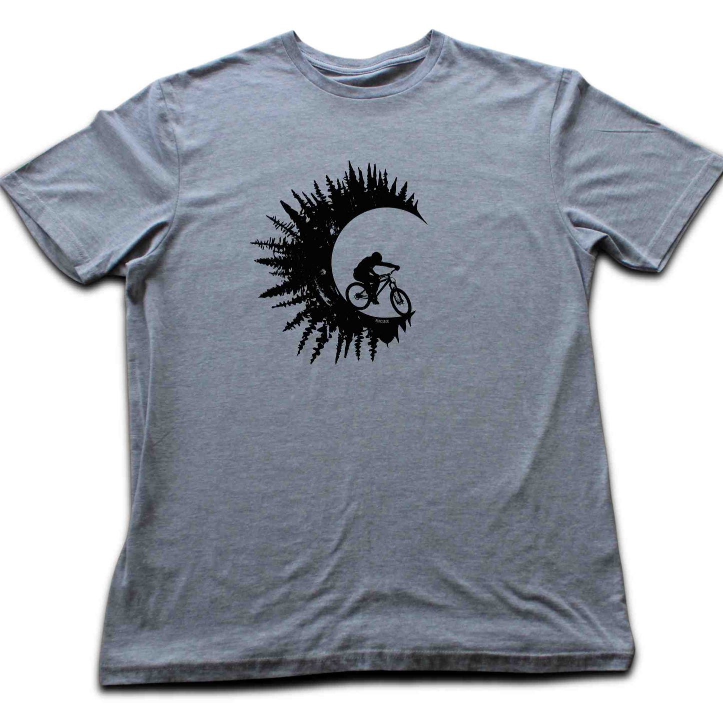 Mountain Bike Round Trees T-shirt