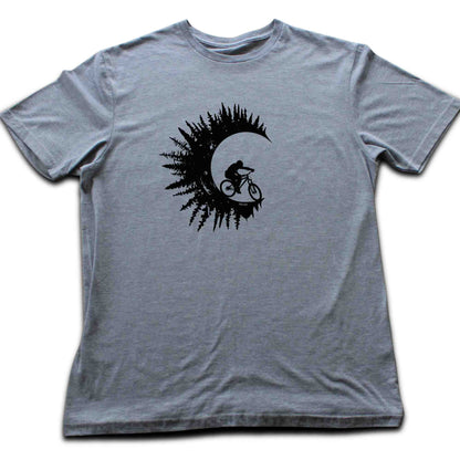 Mountain Bike Round Trees T-shirt