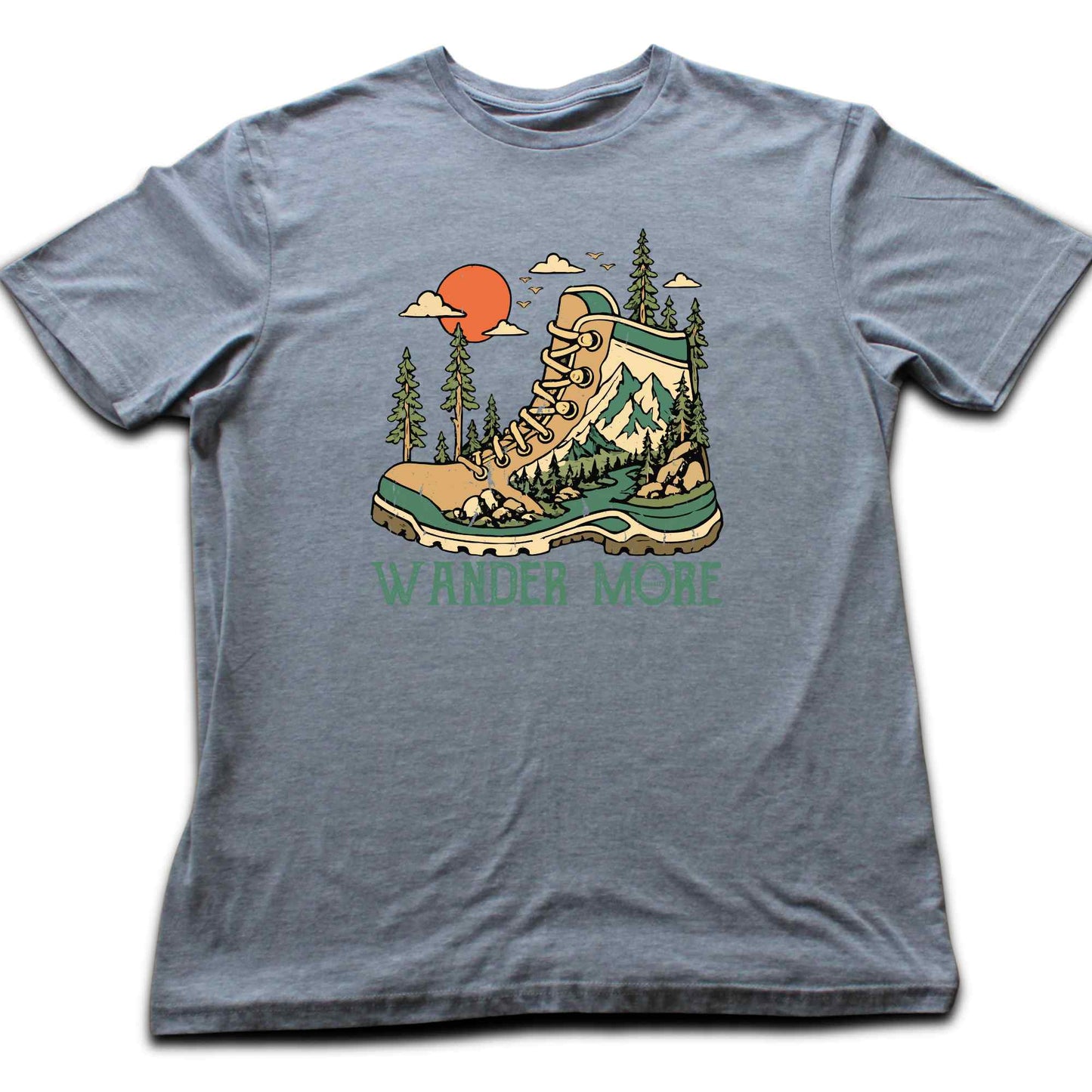 Wander More Boots  T-shirt