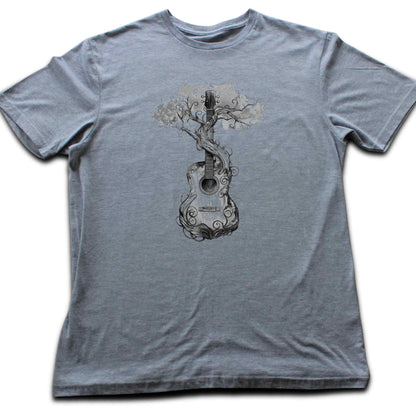 "Elemental Guitar" graphic T-shirt