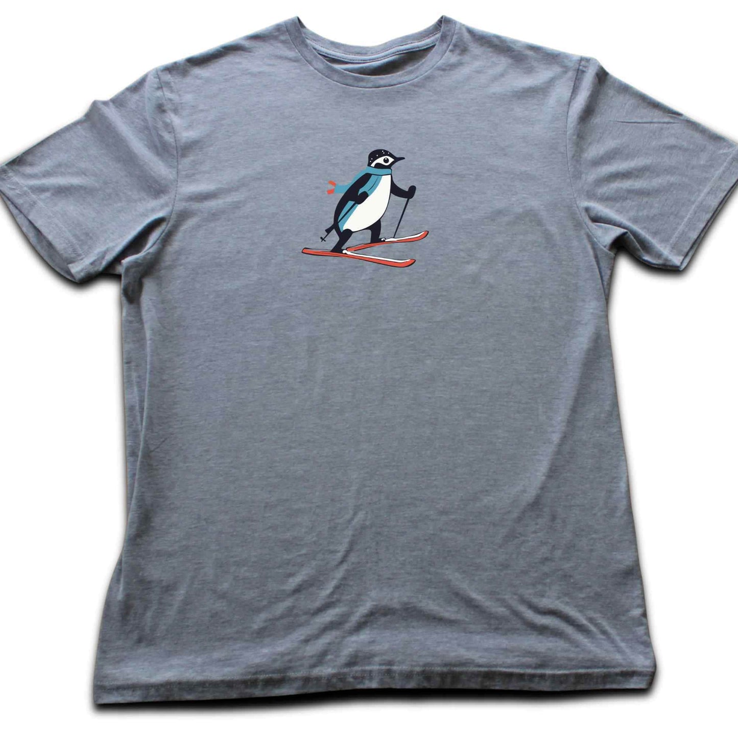 Skiing Penguin T-shirt
