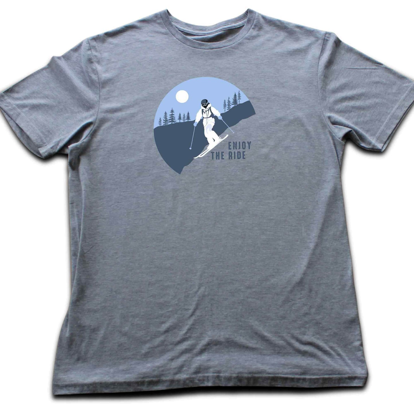 Enjoy The Ride Ski T-shirt