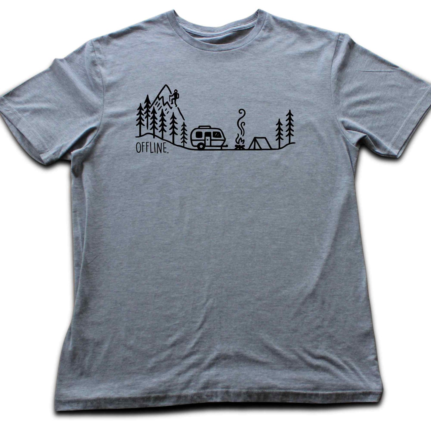 Caravan Camp Valley Offline T-shirt