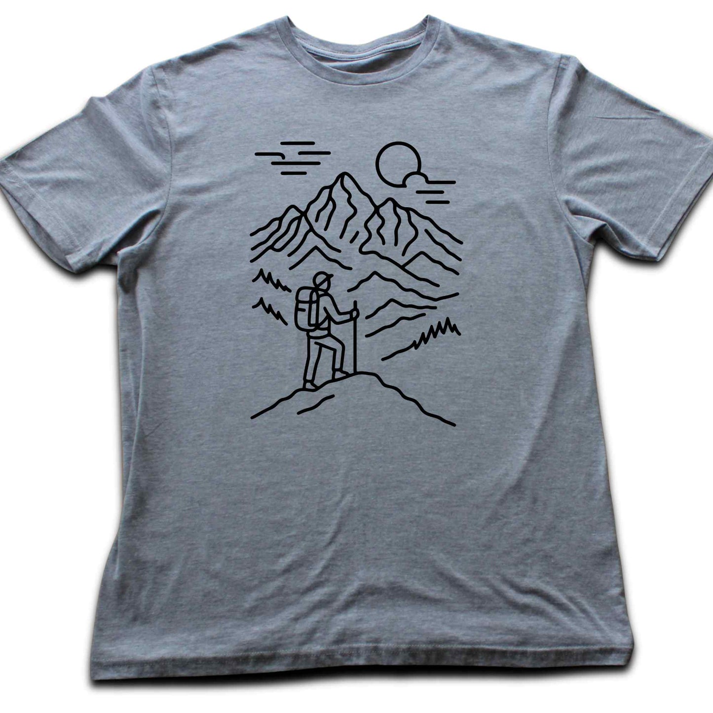 Hiker On Top T-shirt