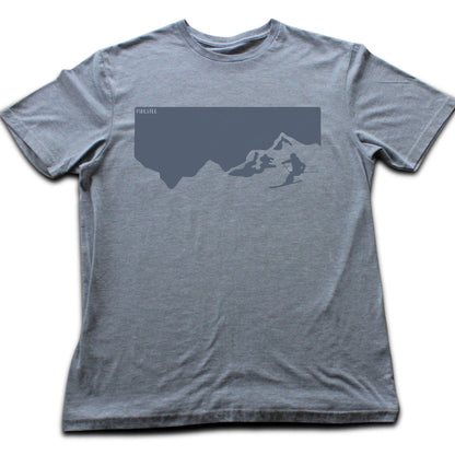 Mountain Skier T-shirt