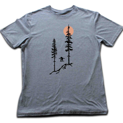 Snowboard Jump Trees T-shirt