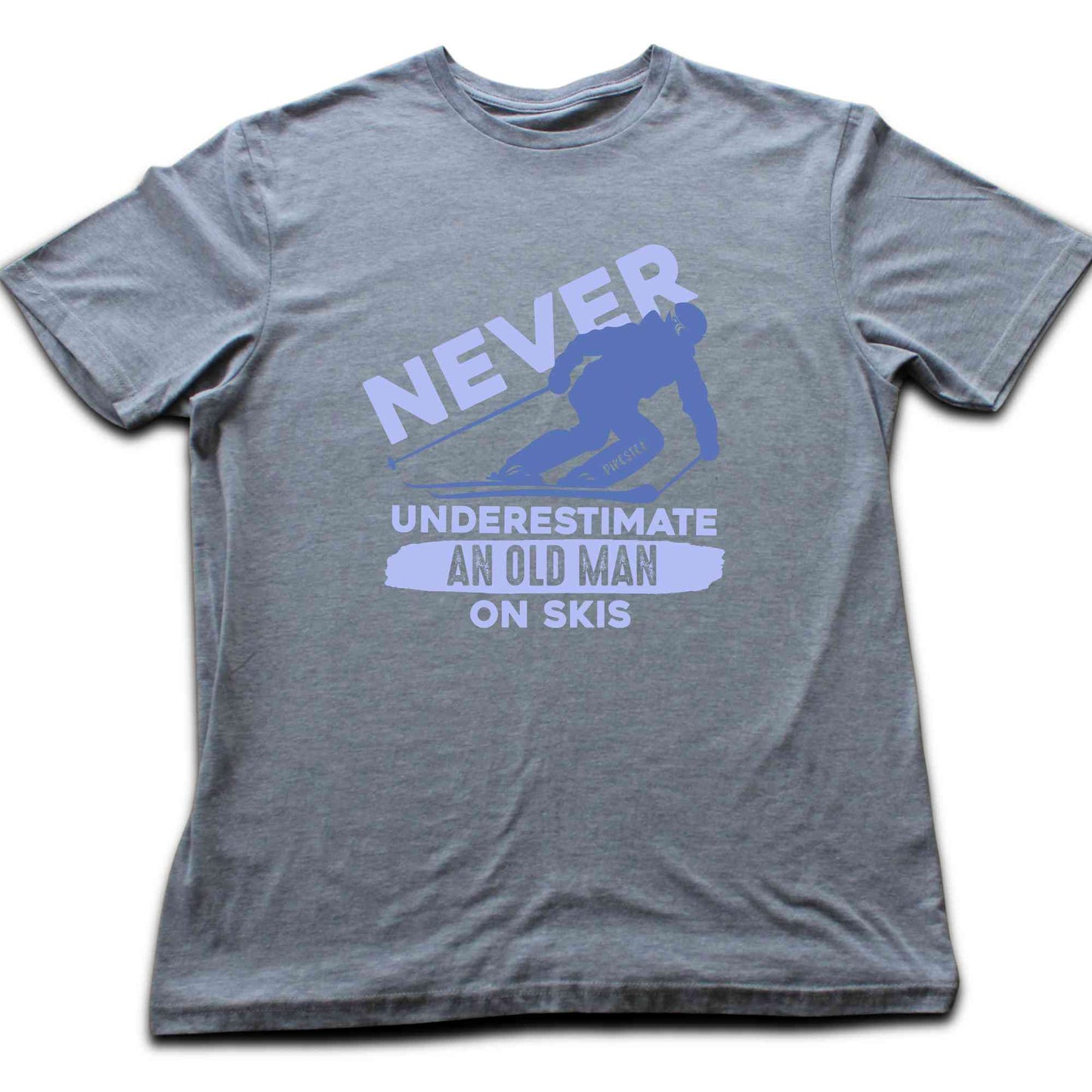Old Man On Skis T-shirt