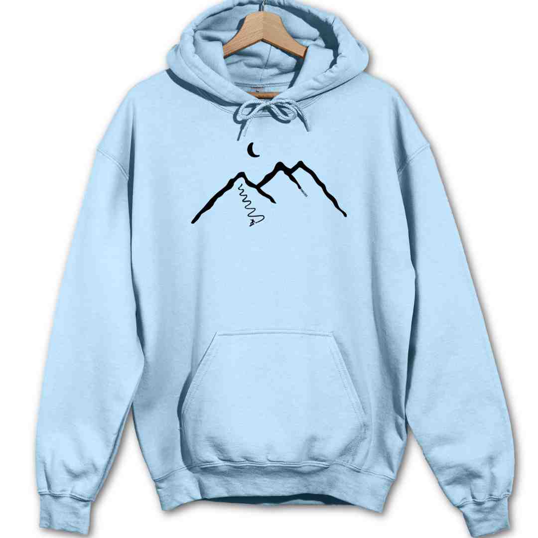 Snowboard Mountain Hoodie