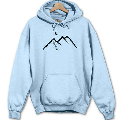 Snowboard Mountain Hoodie