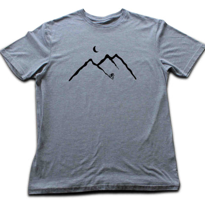 Biking Mountain Path T-shirt