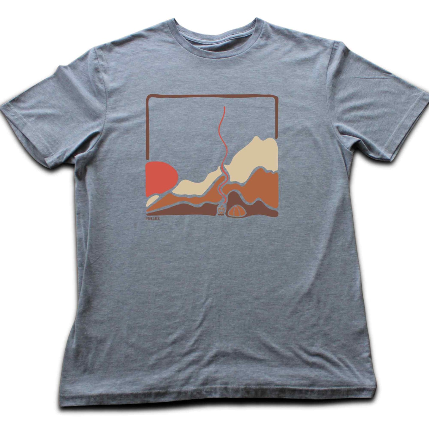 Abstract Camp Landscape T-shirt