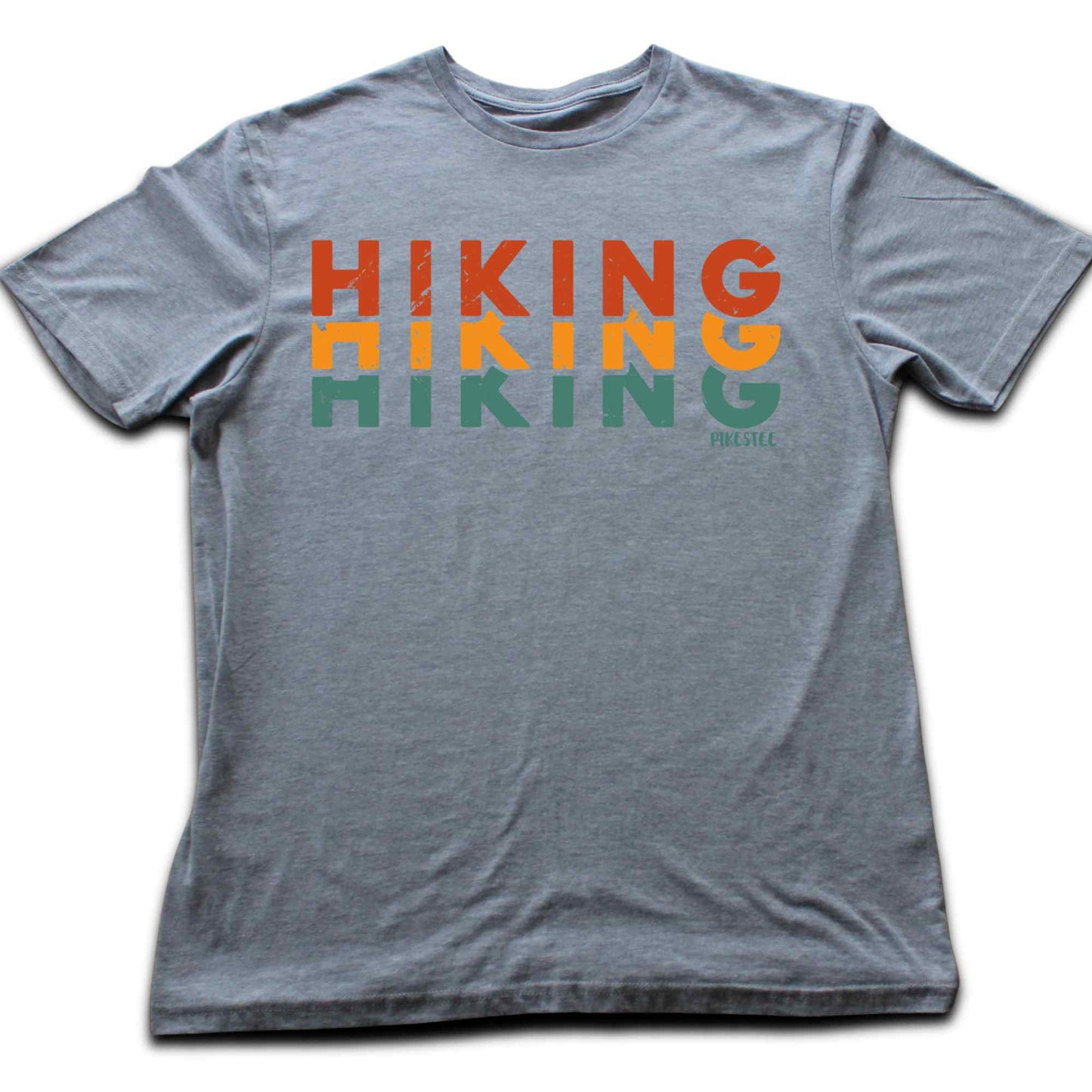 Hiking Colors Typo T-shirt