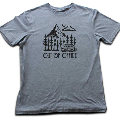 Out Of Office Van Landscape T-shirt