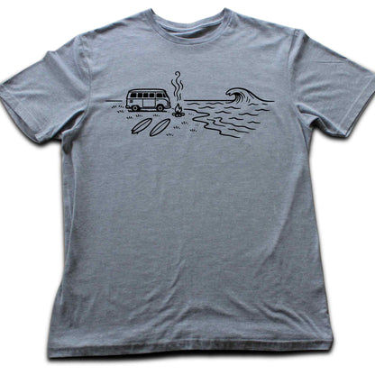 Van On The Beach T-shirt