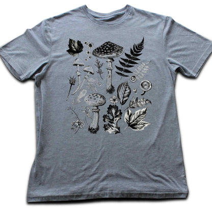 Nature And Mushrooms T-shirt