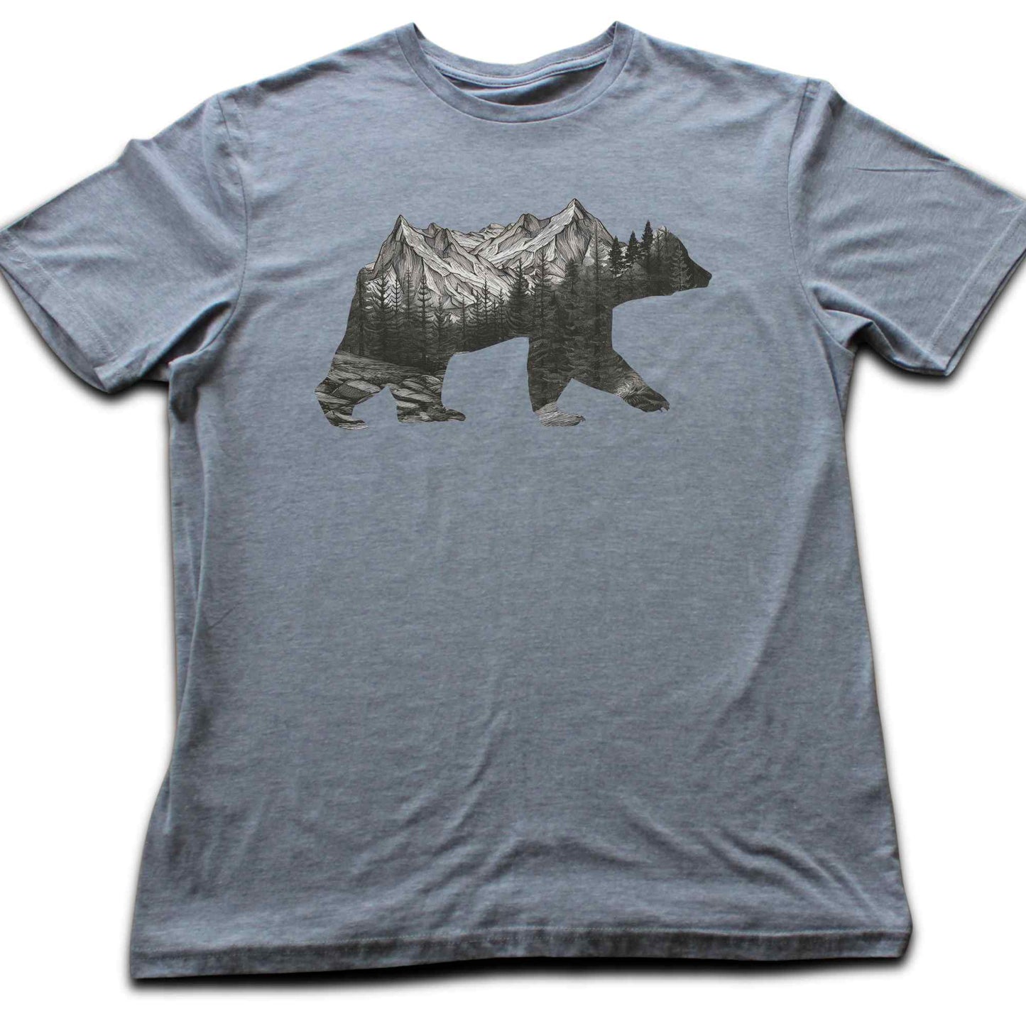 Bear landscape T-shirt