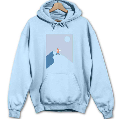 Snowboard On Top Hoodie