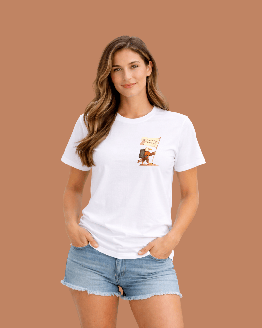 Keep Nature Wild, Eagle T-shirt