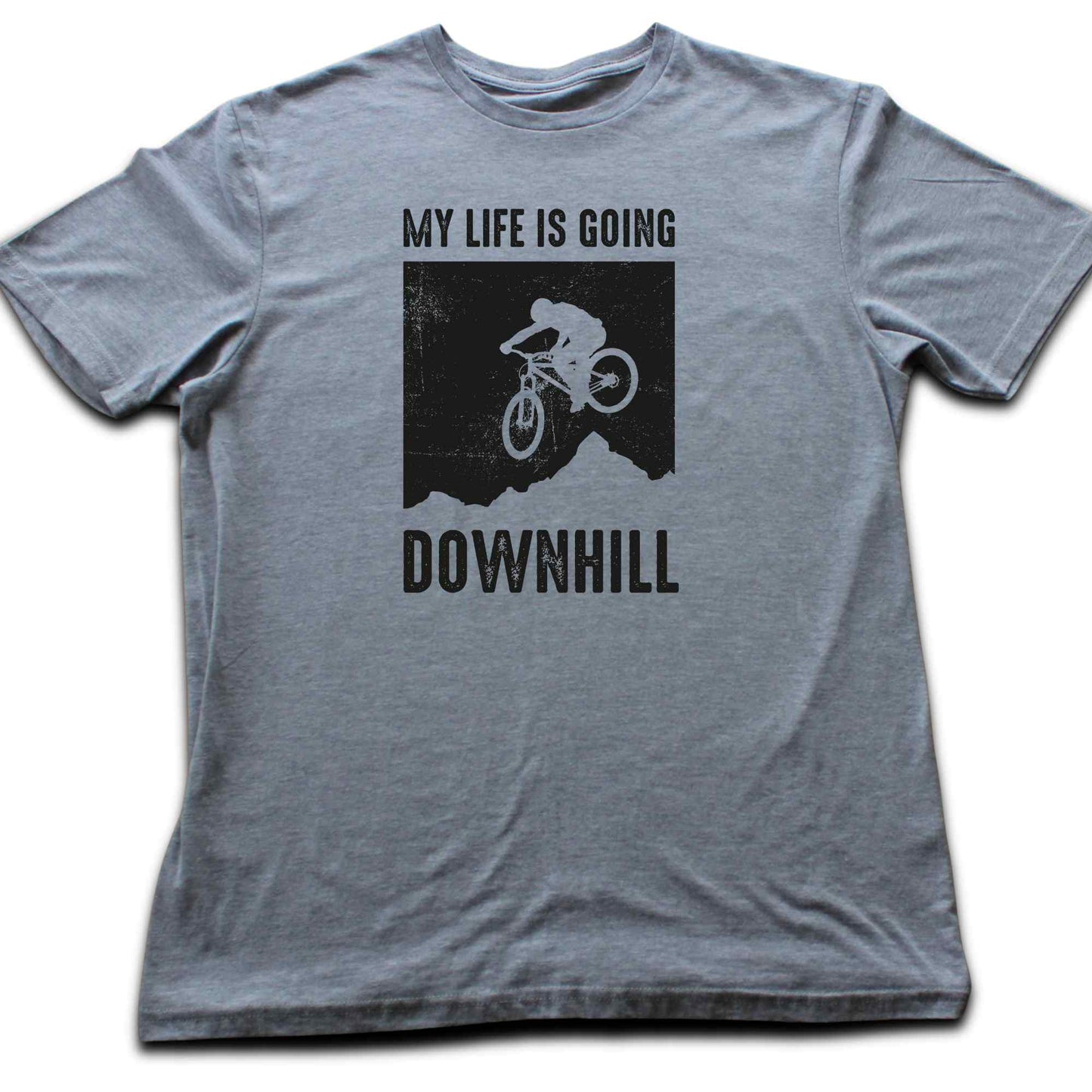 My Life Is Going Downhill Bike T-shirt