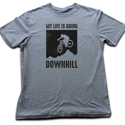 My Life Is Going Downhill Bike T-shirt