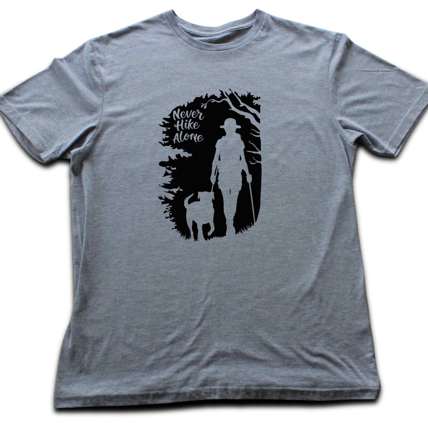 Never Hike Alone Deep Forest T-shirt