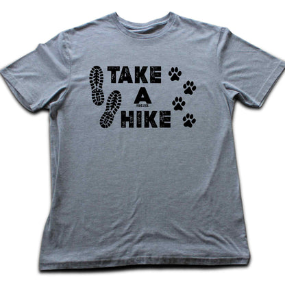 Take a Hike FootPrints T-shirt