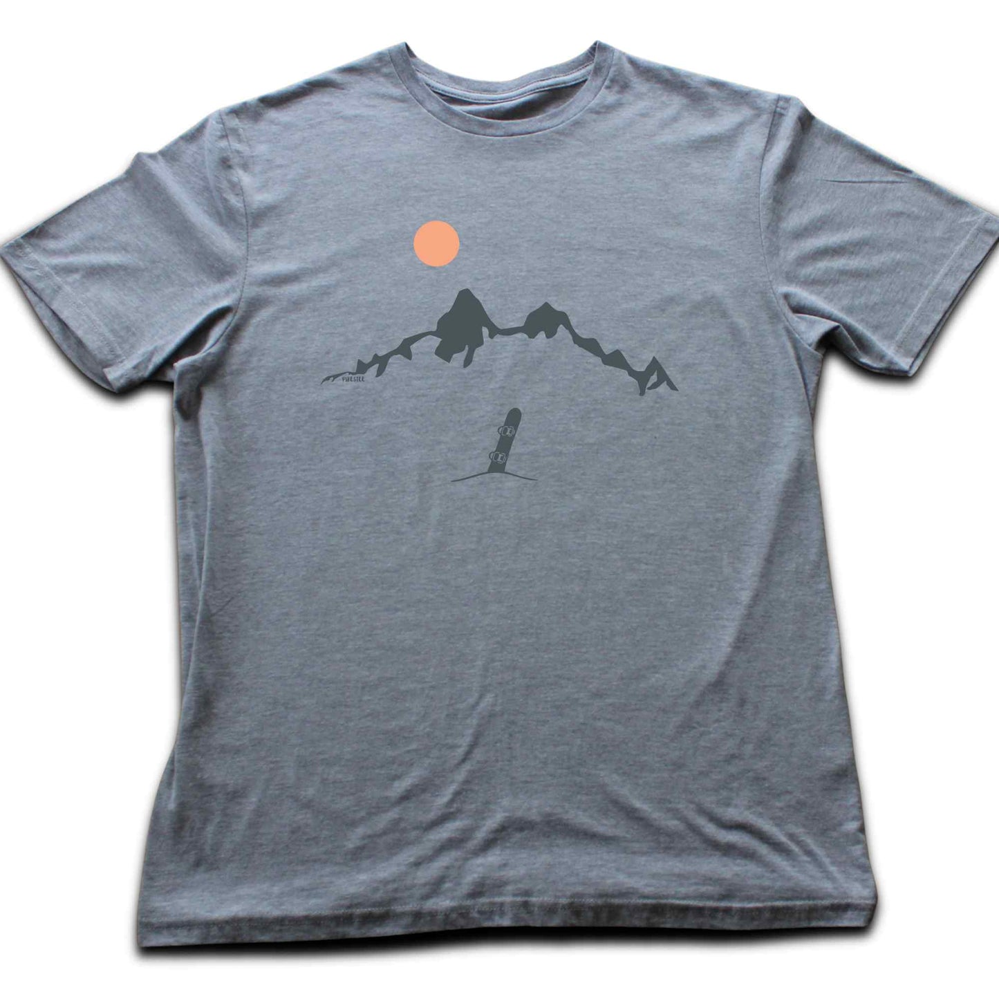 Snowboard Mountain Landscape T-shirt