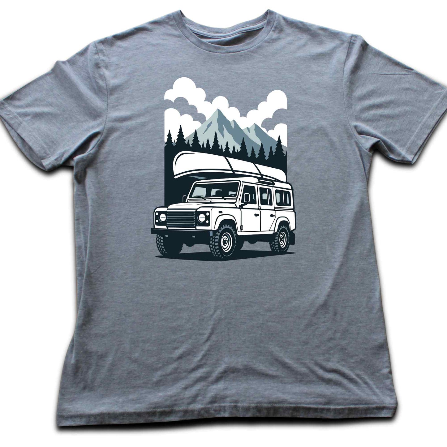 Jeep Canoe Landscape T-shirt