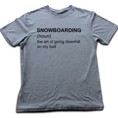 Snowboarding Definition T-shirt