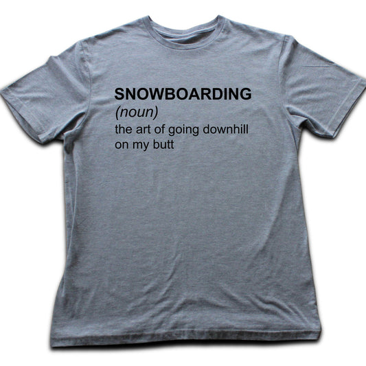 Snowboarding Definition T-shirt
