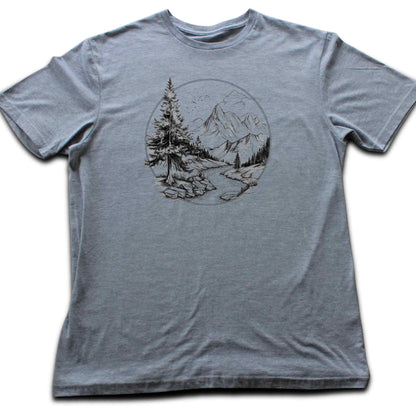 Hand Drawn Landscape T-shirt