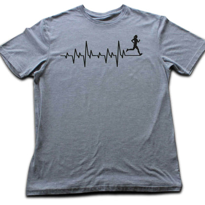 Running Heart Beat T-shirt