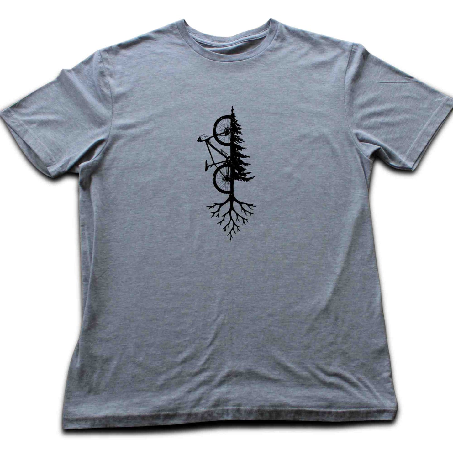 Mountain Bike and Tree T-shirt