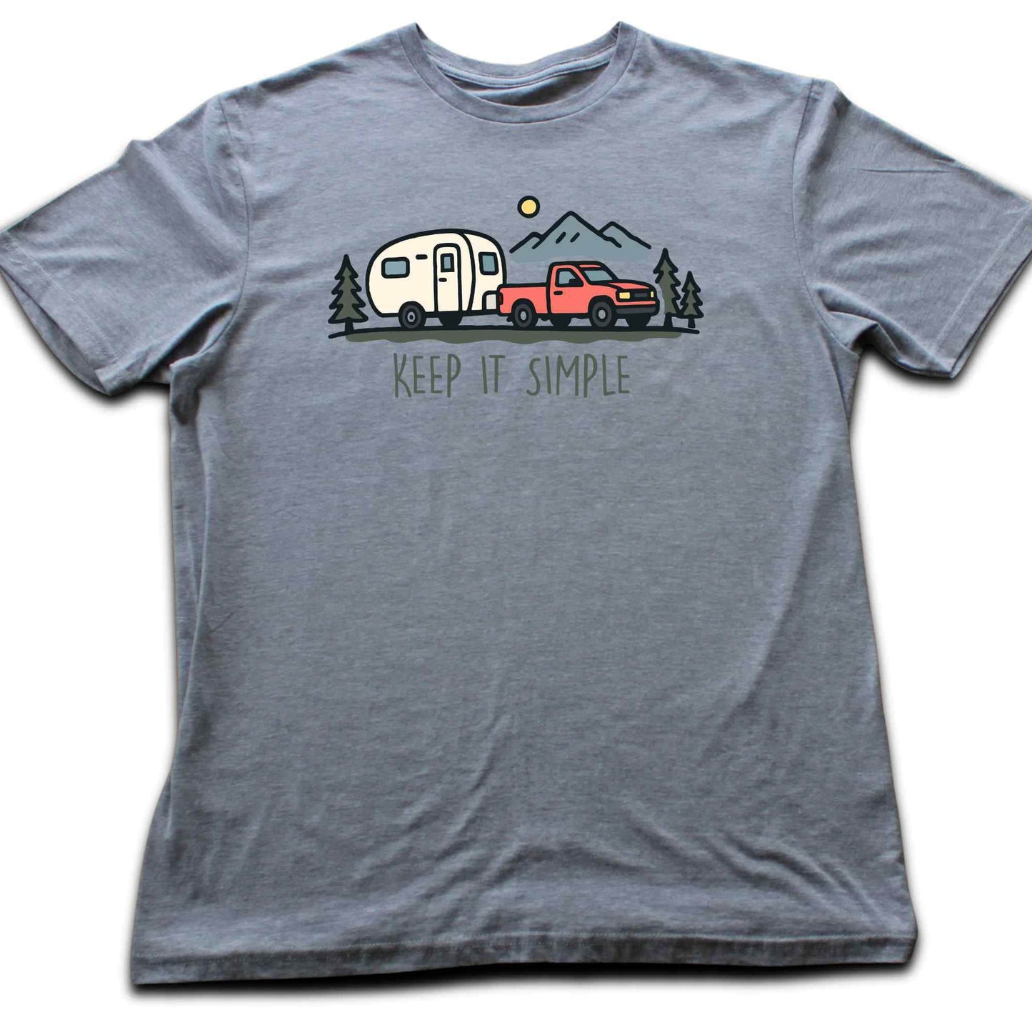 Keep It Simple Car and Caravan T-shirt