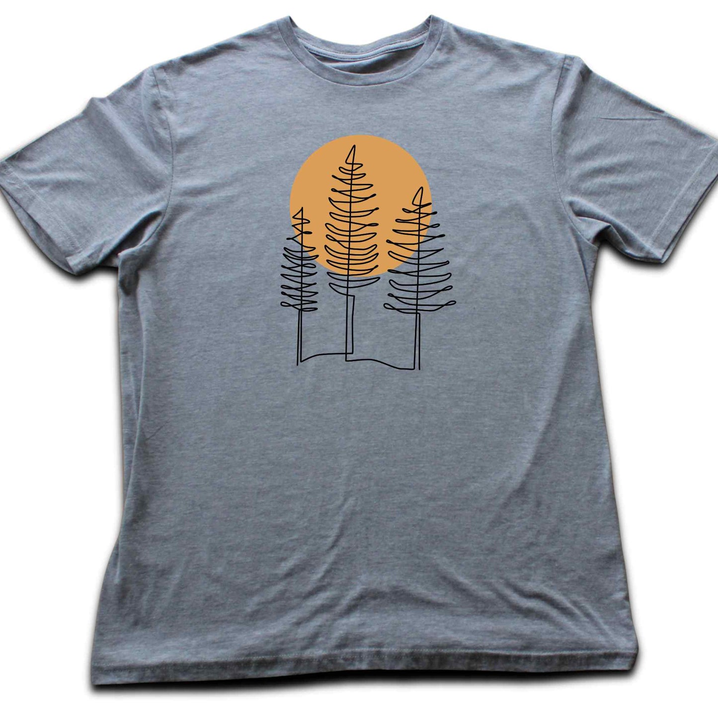 Line art Trees T-shirt
