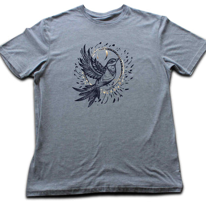 Floral Bird Mandala T-shirt