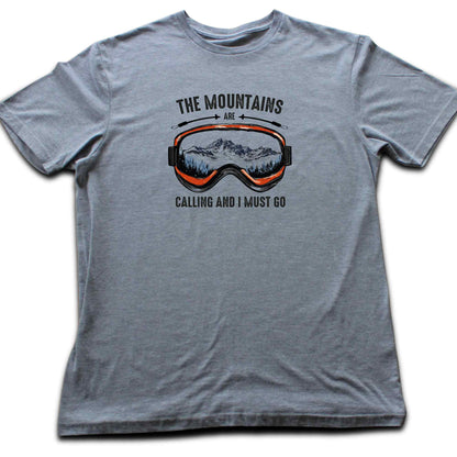 The Mountains are Calling Mask T-shirt
