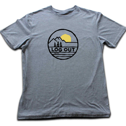 Log Out Pikestee T-shirt