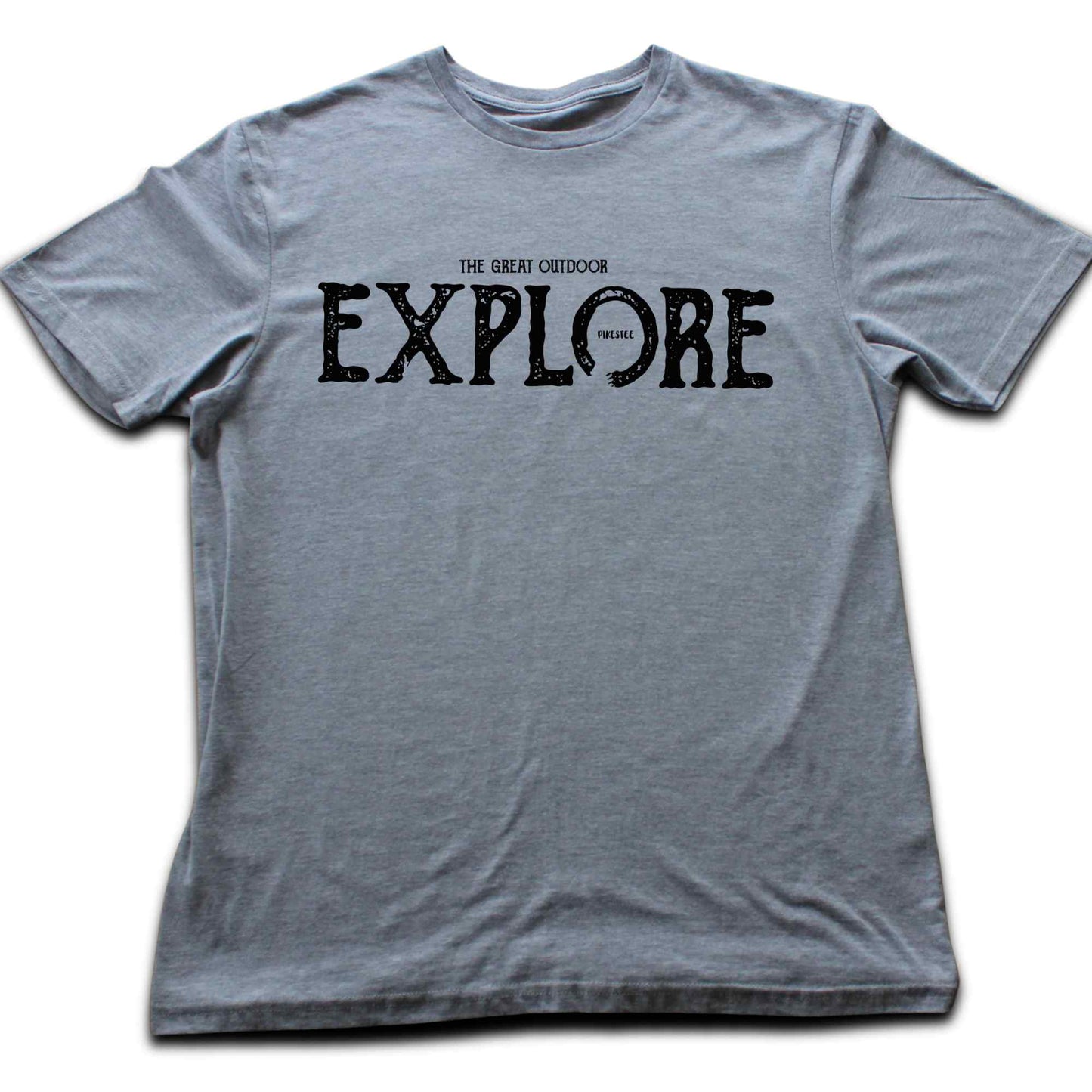 Explore The Great Outdoor Typo T-shirt