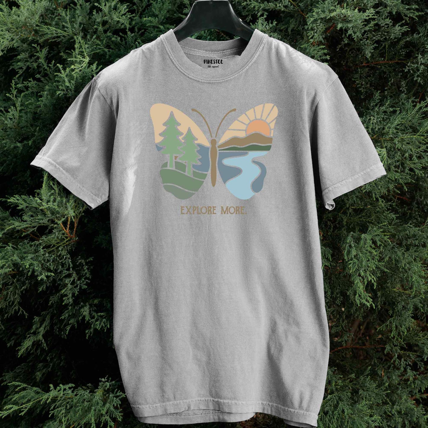 Explore More Butterfly Landscape T-shirt