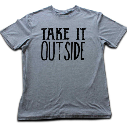 Take It Outside Typo T-shirt