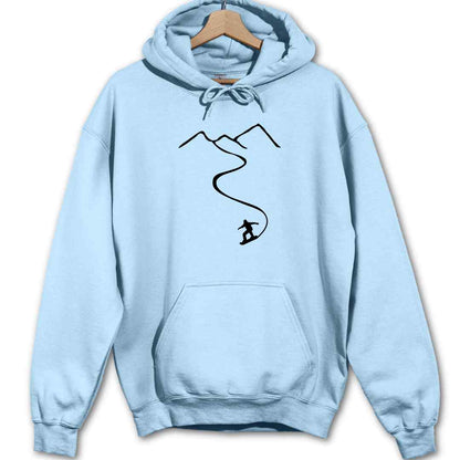 Snowboard Path Hoodie