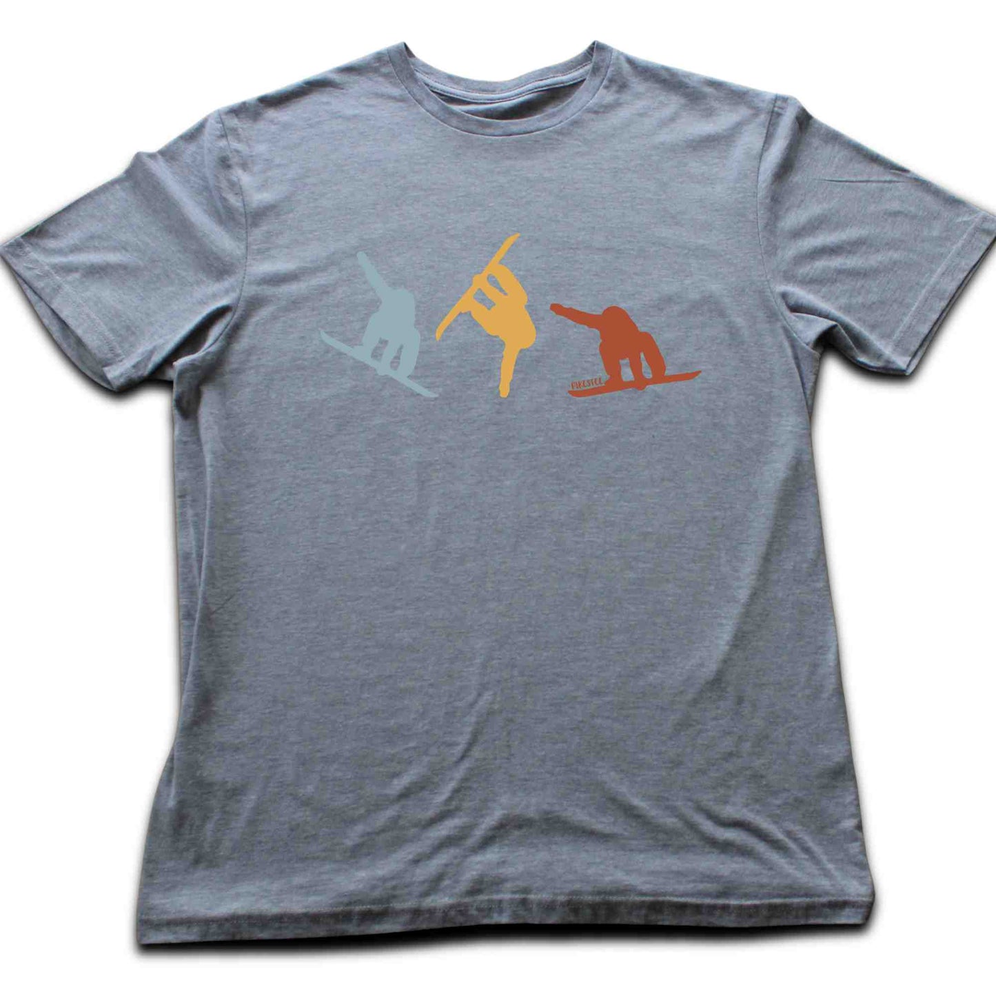 3 Snowboarder Colors T-shirt